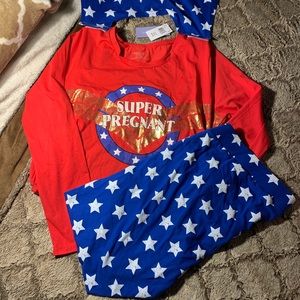 Superhero Maternity Pajamas!